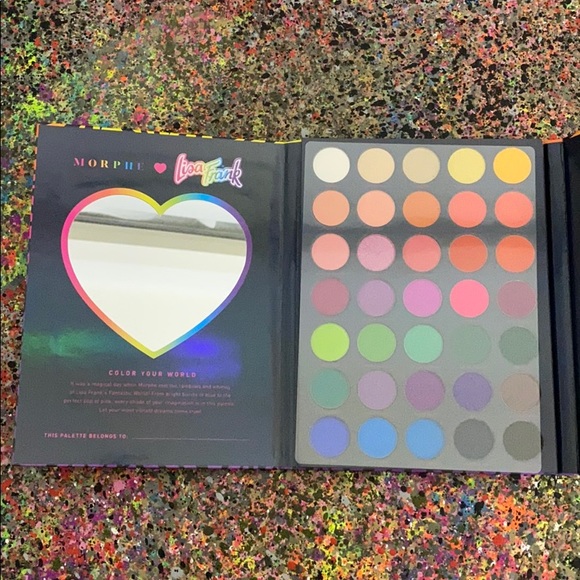 NWT Morphe X Lisa Frank 35B Artistry Palette - Picture 7 of 10